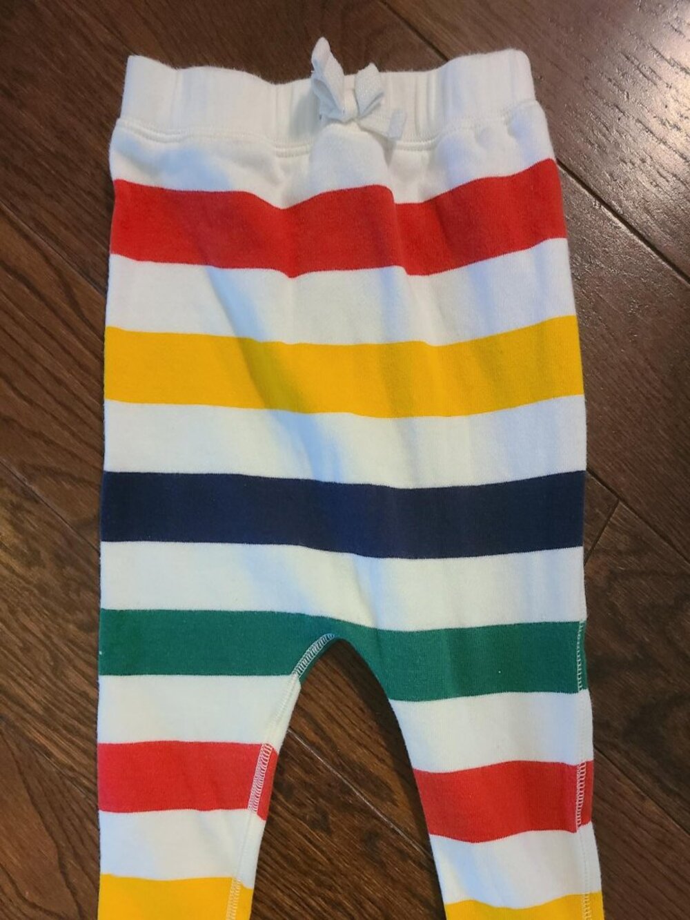 HBC Hudson's Bay Company Iconic Multi-Stripe Knit Pants 18-24M NWOT